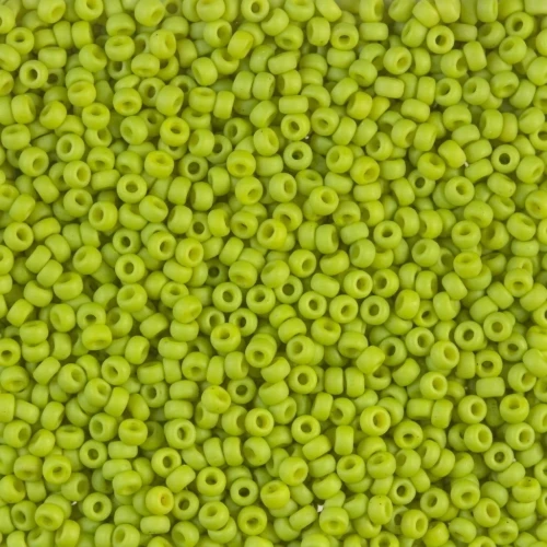 Miyuki Seed beads 11/0 2316 - Opaque Mat Lime x8g