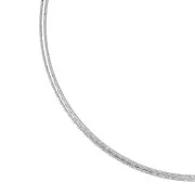 0.9mm stainless steel 316L diamond effect wire x1m