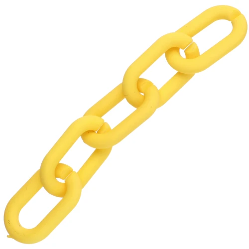 Oval acrylic links 27x16.5 mm - Opaque Matte Yellow x10