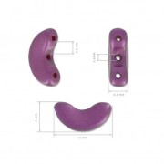 5x10mm Arcos® by Puca® - Pink Opal x10g