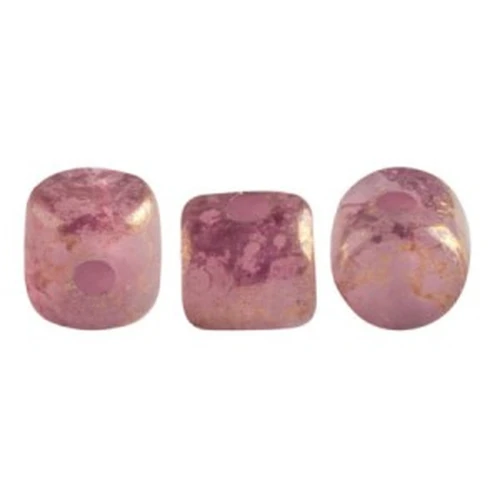 2.5x3mm Minos® by Puca® - Pink Opal Bronze x5g