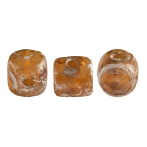 2.5x3mm Minos® by Puca® - Pink Opal New Picasso x5g