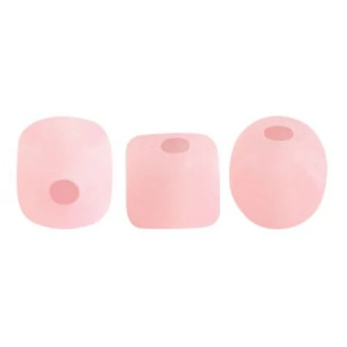 2.5x3mm Minos® by Puca® - Pink Opal Mat x5g