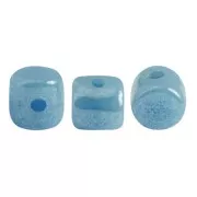 2.5x3mm Minos® by Puca® - Opaque Blue Turquoise Luster x5g