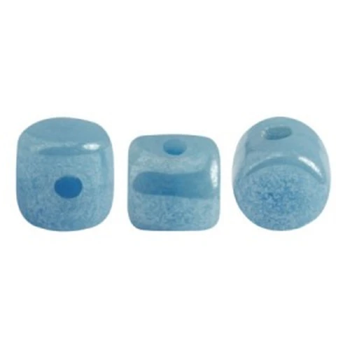 2.5x3mm Minos® by Puca® - Opaque Blue Turquoise Luster x5g