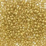Preciosa Seed beads 11/0 2 mm - Terra Metallic - Zest x20g