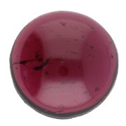 10 mm round gemstone cabochon - Garnet x1|raw }}