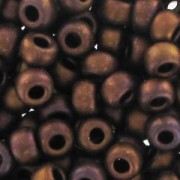 Miyuki Seed beads 8/0 2005- Metallic Dark Raspberry Iris Mat