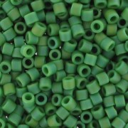 Miyuki Delica 10/0 DBM0877 - Mat Opaque Green AB