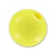 Polaris round bead Opaque  8mm Yellow x1|raw }}