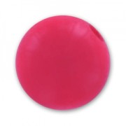 Polaris round bead Opaque  8mm Fuchsia x1|raw }}