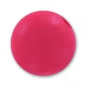 Polaris round bead Opaque  8mm Fuchsia x1