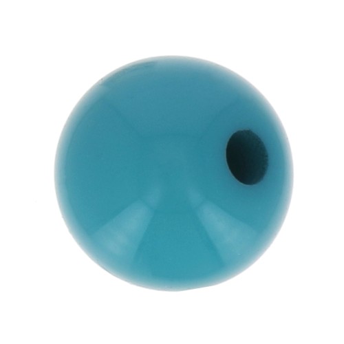 Polaris round bead Opaque  8mm Indicolite x1