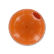 Polaris round bead Opaque  8mm Camel x1