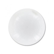 Polaris round bead Opaque  8mm White x1|raw }}