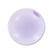 Polaris round bead Opaque  8mm Lilac x1