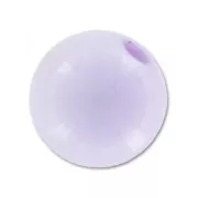 Polaris round bead Opaque  8mm Lilac x1