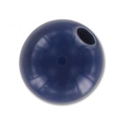 Polaris round bead Opaque  8mm Niht Blue x1|raw }}