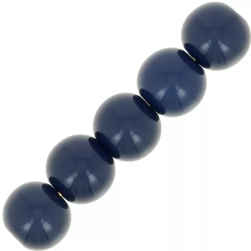Opaque Polaris Rounds 6mm Niht Blue x10