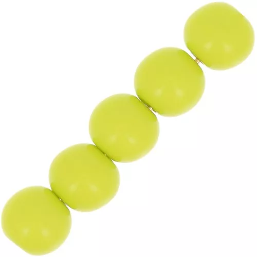 Opaque Polaris Rounds 6mm Green Aniseed x10