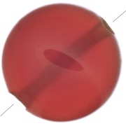 8mm Round flat bead - dyed gemstone - Red Onyx x1|raw }}
