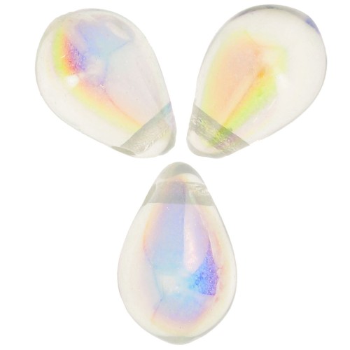 Drops 6x9mm Crystal AB x25