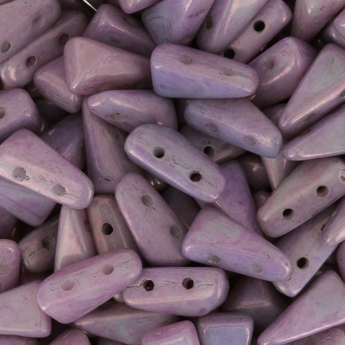 5x8mm Vexolo Glass beads - Lila Vega Luster x30