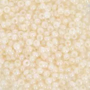 Preciosa Seed Beads 11/0 2 mm - Pearlescent Cream x20g
