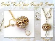 Kalos® by Puca® 4x3 mm - Crystal x10g
