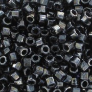 Miyuki Delica 10/0 Hex Cut DBMC0001 - Gunmetal x8gr|raw }}