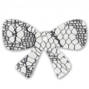 Knot 19x28mm Black Lace x1|raw }}