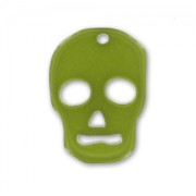 Pendant Skull 23 mm Olivine x1|raw }}