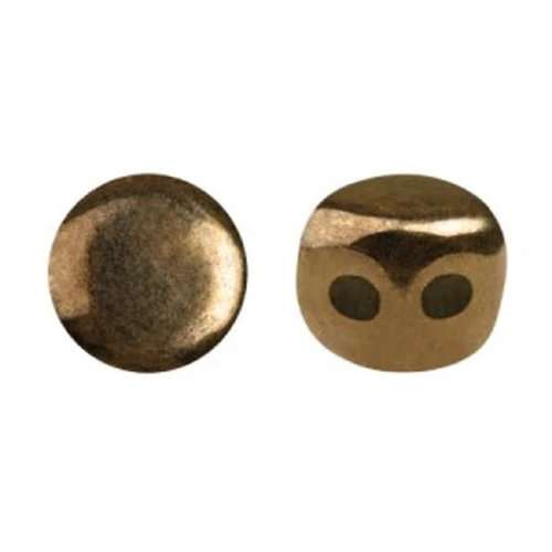 Kalos® by Puca® 4x3 mm - Dark Gold Bronze x10g