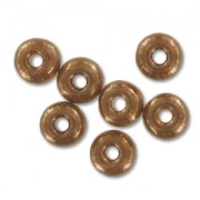 Preciosa Seed Beads 6/0 4 mm - Luster Light Brown x 20 g