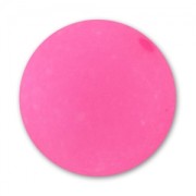 20mm Polaris round bead - Neon Rose x1