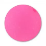 20mm Polaris round bead - Neon Rose x1