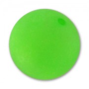 16mm Polaris round bead - Neon Green x1