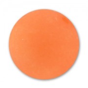 16mm Polaris round bead - Neon Orange x1
