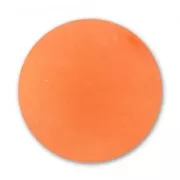 16mm Polaris round bead - Neon Orange x1