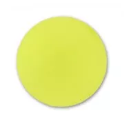 12mm Round Polaris bead - Neon Yellow x1