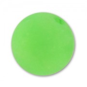 10mm Round Polaris bead - Neon Green x1|raw }}