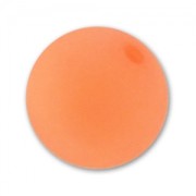 10mm Round Polaris bead - Neon Orange x1|raw }}