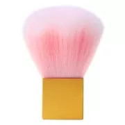81x30mm Big blush make up brush - to decorate - square handle - Gold x1