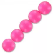 PureCrystal 5810 Pearls 8mm Neon Pink Pearl x5