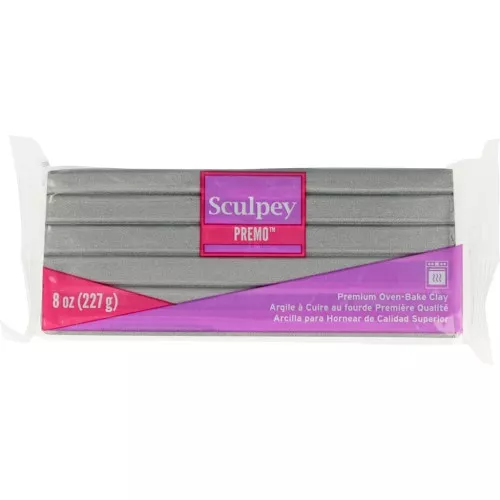 Premo Polyclay 227gr Silver (n°5129)