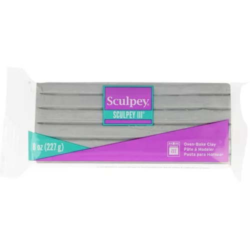Sculpey III Polyclay 227gr - Silver (n°1130)