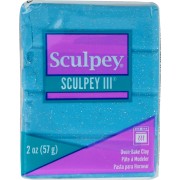 Sculpey III 57 gr - Blue Glitter (n°549)|raw }}