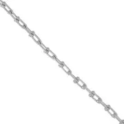7.4mm stainless steel Fancy chain x50cm