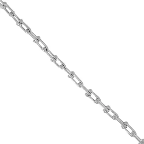 7.4mm stainless steel Fancy chain x50cm