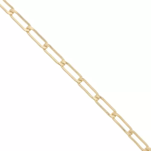 3.9mm Gold filled bilbao chain x 20cm